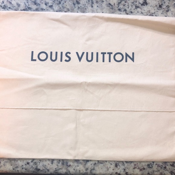 Auth LOUIS VUITTON Fold-Over Flap Protective Storage Sleeper Dust Bag NEW DESIGN - Picture 8 of 8
